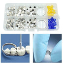 100Pcs/set Dental Matrix Sectional Contoured Metal Matrices lmws 35um Hard