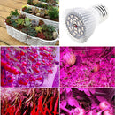 LED Plant Grow Lamp Bulb for Hydroponic Greenhouse GU10 18W Full Spectrum