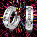 Simple Temperament Girl Earrings Diamond Men's Diamond Fashion Earrings I7A9