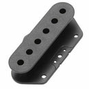 2 Pcs Black Plastic Single Coil Slug Bobbins Bridge Pickup Covers/Lid/Shell M2J1