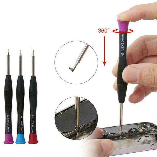 20 in 1 Mobile Phone Repair Tools Kit Spudger Pry Opening Tool Screwdriver Q2H9