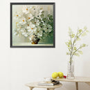 Flowers 11CT Stamped Cross Stitch Kit Needlework Embroidery (HH0809 Daisy)