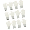 6Pairs Cotton Gloves,Car Detailing Vinyl Wrap Anti-Static Applicator Wrap Gloves