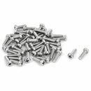 M3x8mm Stainless Steel Phillips Round Pan Head Machine Screws 100pcs M2X2