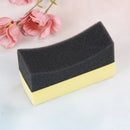 2x auto car wheel waxing polishing compound washing sponge cleaning pad brush 3C