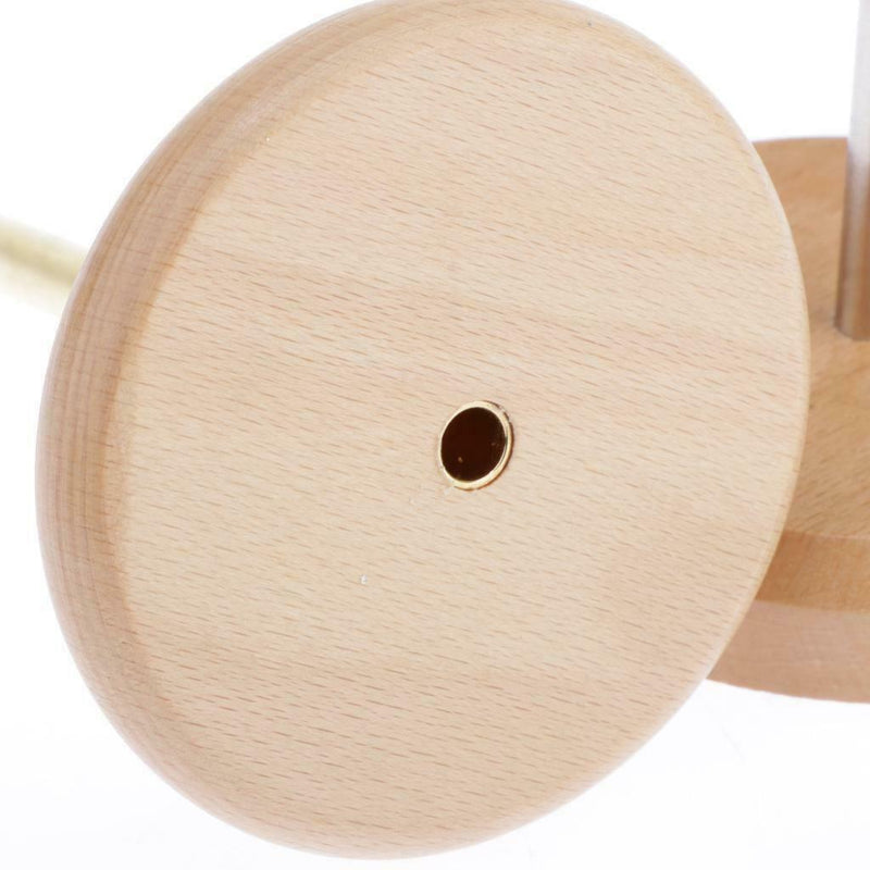 1 Set Classic Knit Wooden Spinning Yarn and Thread Holder