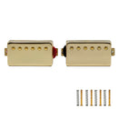 2Pcs Single Coils Pickups Metal Baseplate Durable Practical Finest for 6 String