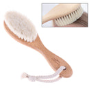 Wooden Handle Brush Baby Hairbrush Newborn Hair Brush Infant Comb Head Massag â„–[