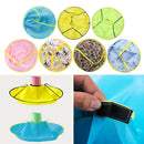 Baby Hair Capes Umbrella Catcher Styling Haircut Gown Salon Barbers Blue