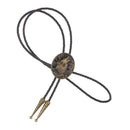 Howling Wolf   Western Cowboy Bolo Tie Rodeo Bootlace Tie Dance Necktie