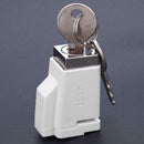 Aluminum Alloy Children Safety Sliding Window Restrictor Lock with 2 Keys A