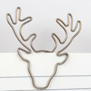 8pcs/box paper clips retro metal book clip mark antlers cute paper clips fo