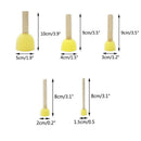 40 pcs Assorted Round Paint Sponge Brush Set Painting Tools Sponge Stippler