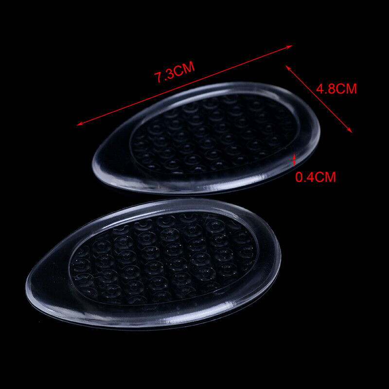 1 Pair Women Soft Silicone Gel Cushion Insoles Metatarsal Support Insert Pad Hn