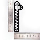 Zipper Embroidered Patch Iron on Sewing Applique Fabric Clothes DIY DecorationJR