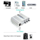 Hongxing 168Ah Car Amplifier Sound Mode Radio Mp3 Speaker Led Hi-Fi 2 Chann H4W5