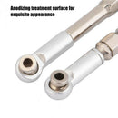 RC Steering Rod CNC Machining Aluminum Alloy Steering Linkage Rod Set for W