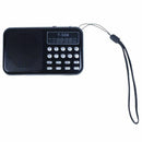 Mini Portable LED Digital FM Radio Speaker USB Micro SD TF Card MP3 Music P