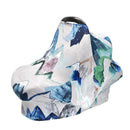 Nursing Cover Car Seat Canopy Baby Breastfeeding Cover Car Seat Covers Blue