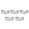 5pcs Narrow Metallic Futuristic Soldier Space Alien Robot Sunglasses