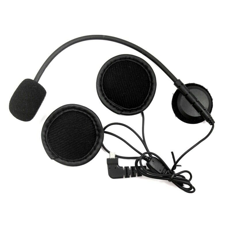 2Pcs Mini 8 Pin Earpiece Microphone Speaker for BT-S1 BT-S2/S3 Motorcycle B U7L5