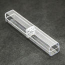 Box Case Pen Storage Box Stationery Organizer School Office Use Transparent 3C