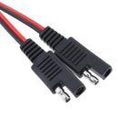 Premium 18AWG Hot Solar Battery SAE Plug 1 to 2 Harness DIY Extension Lines