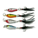 16 pcs Lead Fishing Lure Mini Lead Fishing Lure Bass Walleye 6.4G Fishing C L6P6