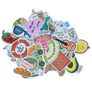 50X Cartoon Stickers Skateboard Laptop Luggage Guitar Bike Car Pad Decals OZ