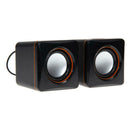 USB 3.5mm Stereo Mini Speaker Subwoofer for Desktop Laptop Notebook Tablet  A