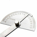 Stainless Steel 180 degree Protractor Angle Finder Measuring B4G0 Ruler Arm L6C2