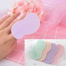 nail art painting s shape silicone mixing palette diy manicure tool new  Z