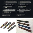4 Sets Leathercraft Acrylic Watch Strap Band Stencil Template 20-18/18-16mm