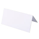 100 Blank Table Name Place Cards, Many Colours - White, Party, Wedding