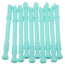 10pcs School stationery mini clarinet shape Gel pen creative cartoon flute  Y9V2