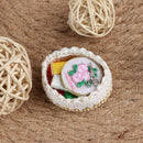 1:12Dollhouse mini embroidery tools set simulation sewing scissors thread mod 3C