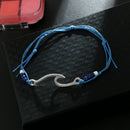 4pcs Boho Ethnic Weave Rope Bracelet DIY Beads Bangles Jewelry (Style 2) A
