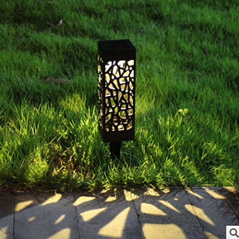 4X Solar Garden Torch Lights Dance Flames LED Waterproof Landscape Lawn L PED