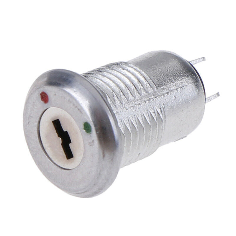 1pc 12mm Mini Key Switch ON/OFF Lock Switch KS-02 KS02 Electronic Switch 3A  Kw