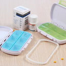 6 Day Holder Weekly Medicine Storage Organizer Case Container Tablet Pill  gN
