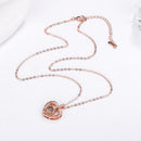 100 Language I Love You Projection Pendant Necklace Women Memory Jewelry (1