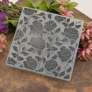 Flower Printed DIY Scrapbooking Plastic Embossing Template Folder Stencil