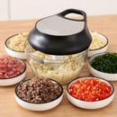 Powerful Manual Meat Grinder Mixer Blender Chop Fruit Vegetable Nuts Shredders