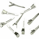 100 pcs Single Prong DIY Hairstyle Alligator Hair Clips (100 pcs)