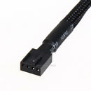 4pcs 4Pin PWM To 3/4 Dual PWM Adapter Computer Case Fan Power Sleeved Cable hv2n