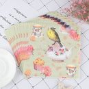 20pcs Flower and Bird Decoupage Napkin Paper Tissue for Xmas Wedding Dec_