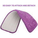 Flat Mop Heads 6 Pcs Microfibre Mop Pads 42cm x 14cm Spray Mop Refill ReplacN9F2
