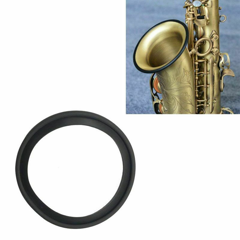 Alto Sax Silicone Bell Protector Trumpet/Saxophone Ring Mute for Musical Lo
