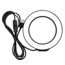 80 LED Selfie Ring Light Brightness Adjustable Photo Light 4.7inch(White Light)
