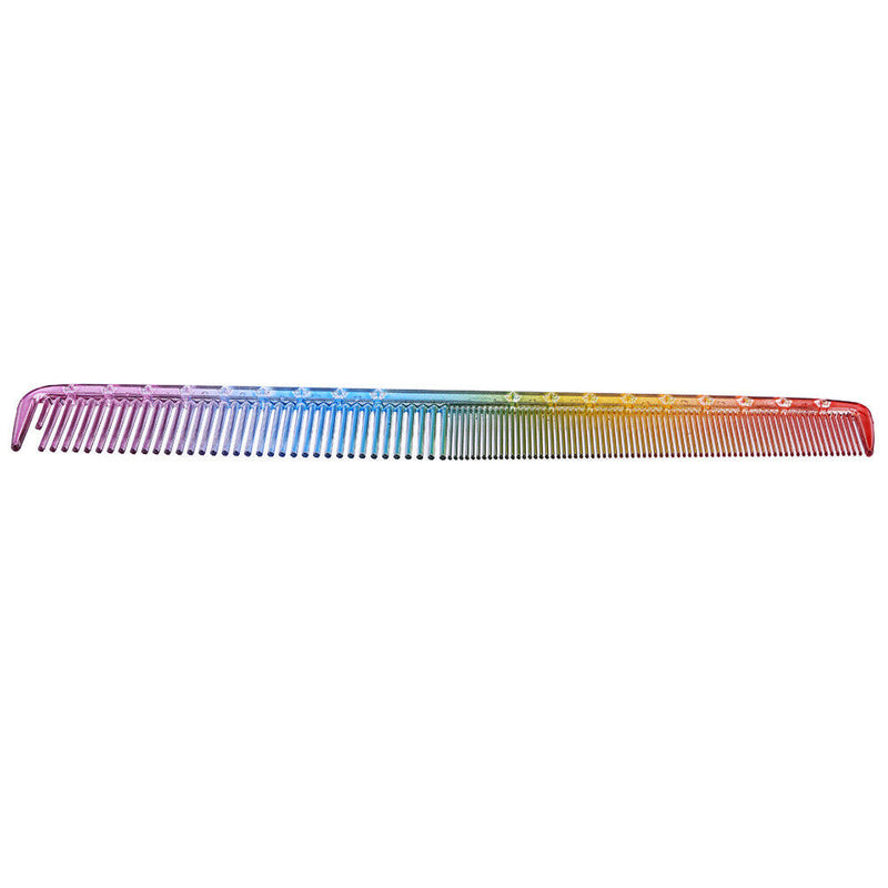 Anti-Static Rainbow Hair Comb Double Head Entangled Hair Styling Tool (3)